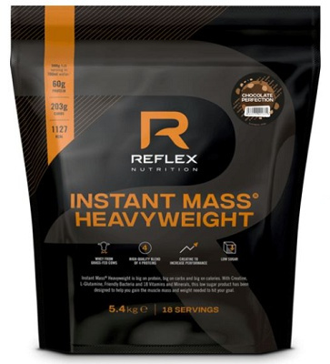 Reflex Nutrition Instant Mass Heavy Weight Gainer 5400 g Příchuť: Čokoláda