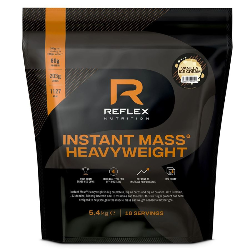 Reflex Nutrition Instant Mass Heavy Weight Gainer 5400 g Příchuť: Vanilková zmrzlina