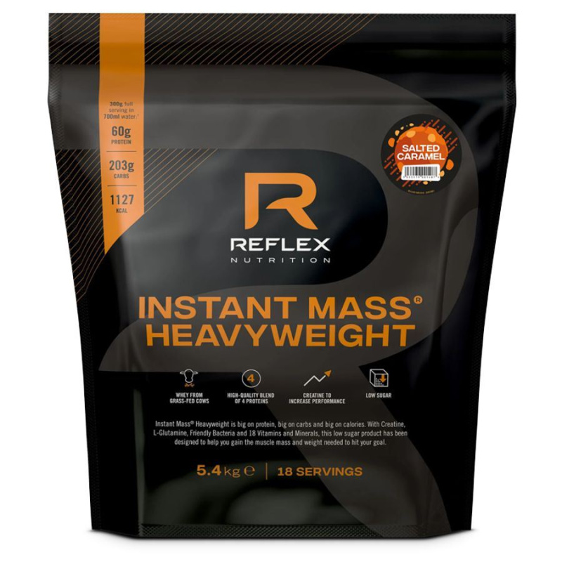 Reflex Nutrition Instant Mass Heavy Weight Gainer 5400 g Příchuť: Salted Caramel