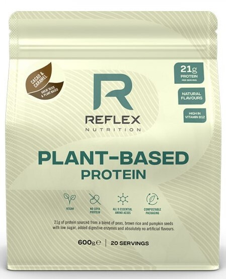 Reflex Plant Based Protein 600 g - kakao/karamel 