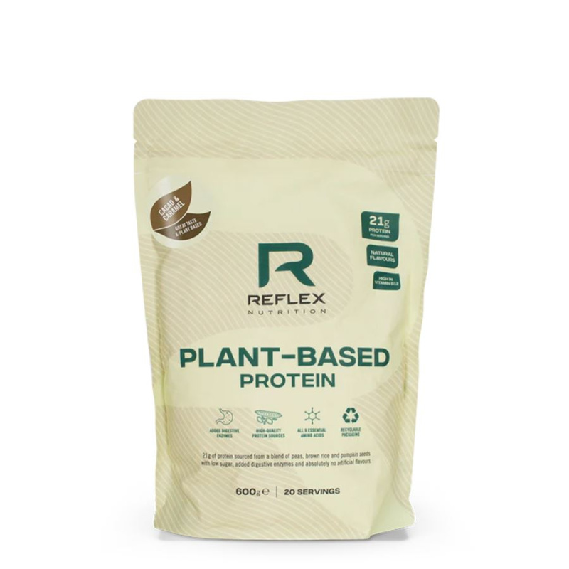 Reflex Plant Based Protein 600 g - kakao/karamel 