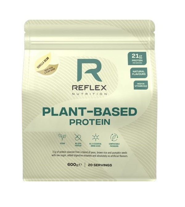 Reflex Plant Based Protein 600 g - vanilka
