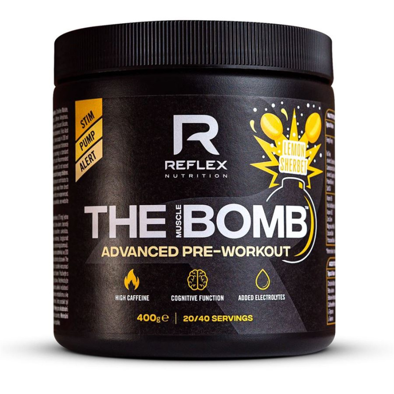 Reflex The Muscle BOMB 400 g - citrónový sorbet