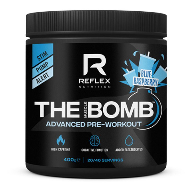 Reflex Nutrition Reflex The Muscle BOMB, 400 g Varianta: The Muscle BOMB 400g blue raspberry
