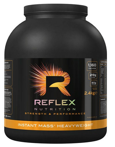 Reflex Nutrition Reflex Instant Mass Heavy Weight Čokoláda, 2 kg Varianta: Instant Mass Heavy Weight 2kg čokoláda arašídové máslo