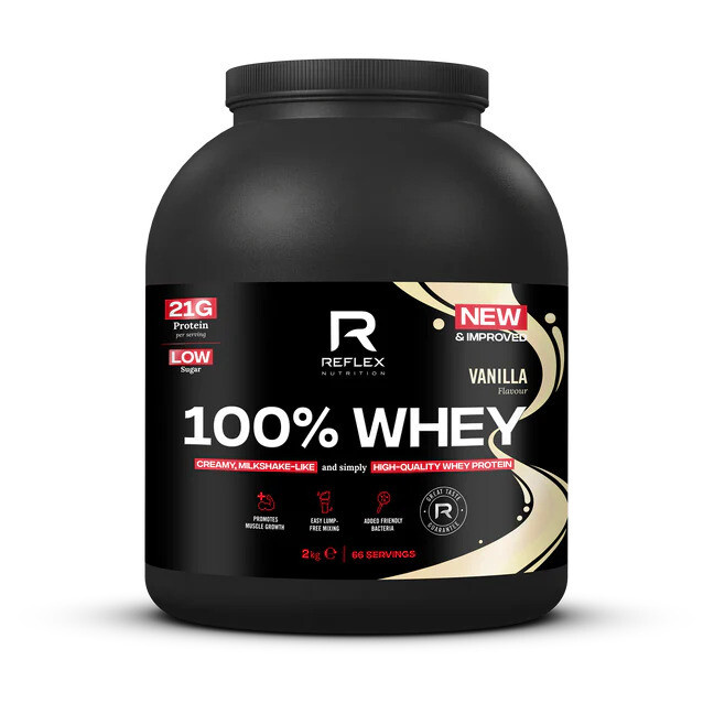 Reflex 100% Whey Protein 2000 g NEW - vanilka