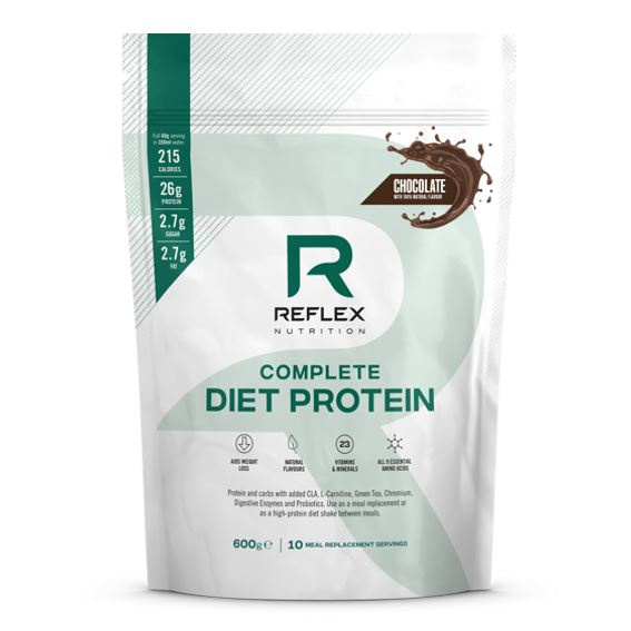Reflex Nutrition Reflex Complete Diet Protein, 600 g Varianta: Complete Diet Protein 600g čokoláda