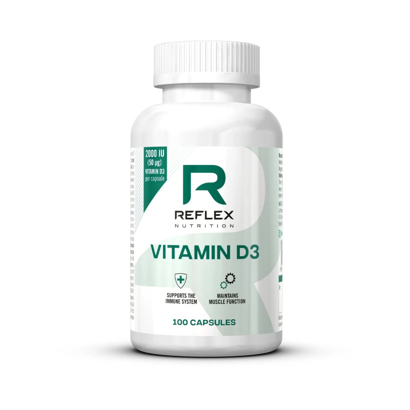 Reflex Nutrition Reflex Vitamin D3 100 kapslí