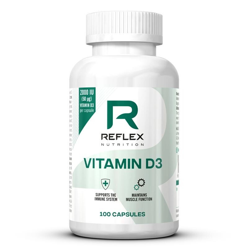 Reflex Nutrition Reflex Vitamin D3 100 kapslí