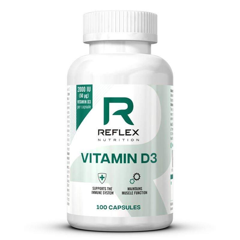 Reflex Nutrition Reflex Vitamin D3 100 kapslí