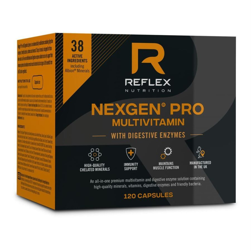 Nexgen® PRO (s Enzymy) - 120kapslí (REFLEX NUTRITION) REF1