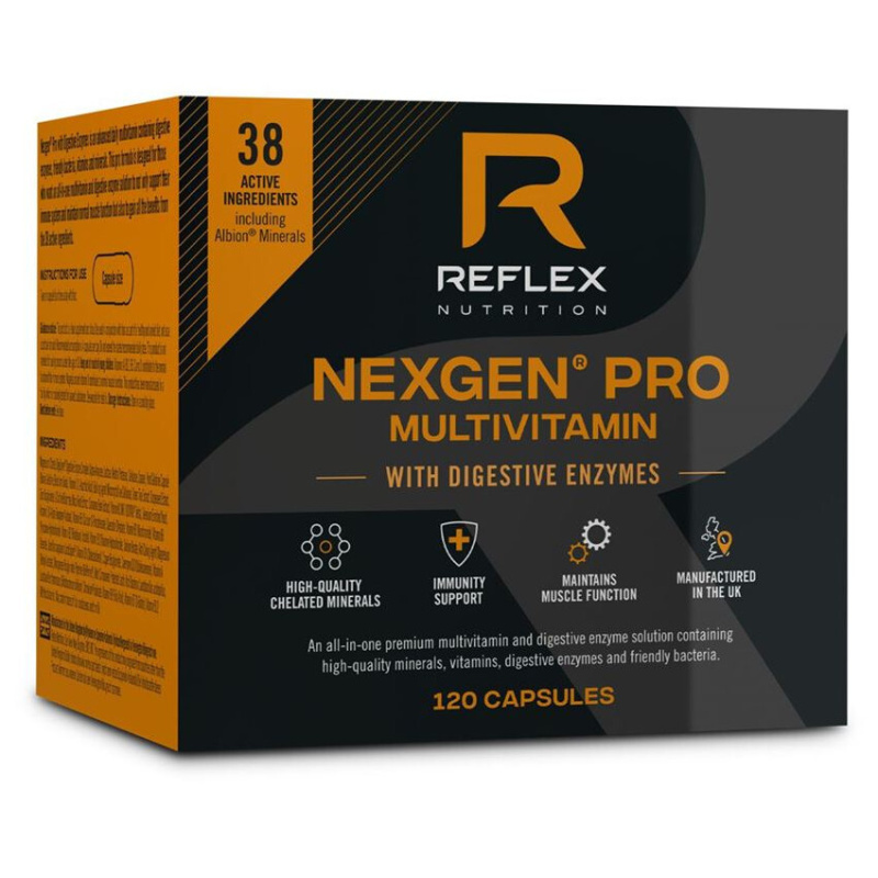 Nexgen® PRO (s Enzymy) - 120kapslí (REFLEX NUTRITION) REF1