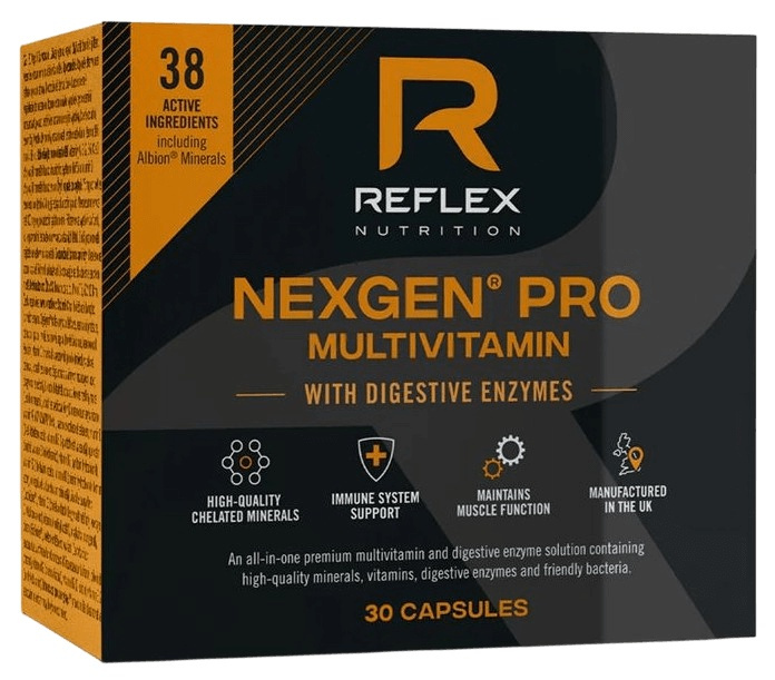 Reflex Nutrition Reflex Nexgen® PRO + Digestive Enzymes, 30 ks