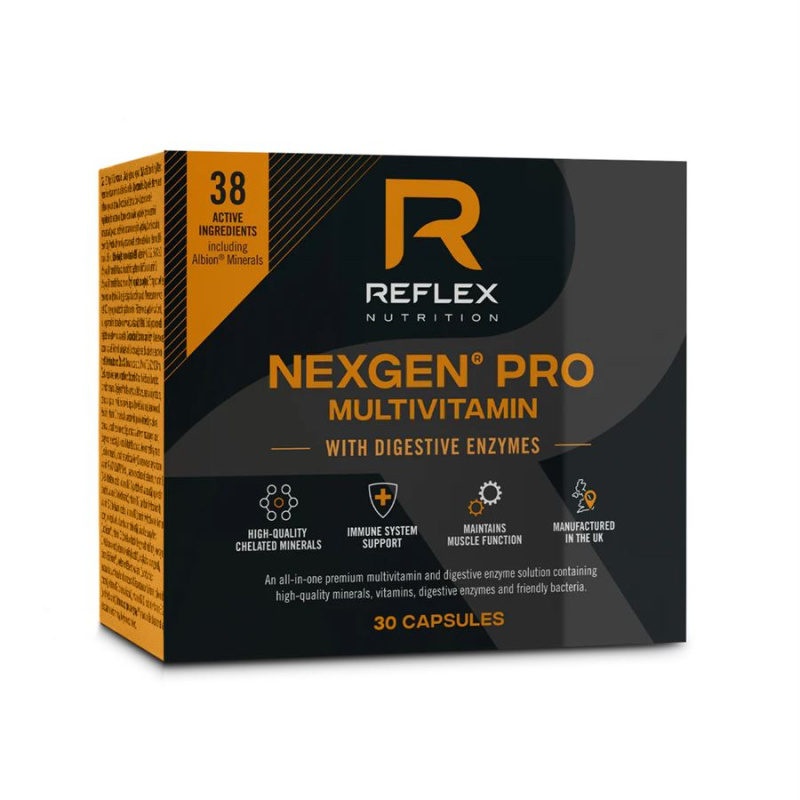Reflex Nutrition Reflex Nexgen® PRO + Digestive Enzymes, 30 ks
