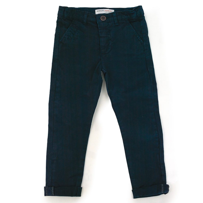 Kalhoty chlapecké, Minoti, GENT 6, modrá - 122/128 | 7/8let