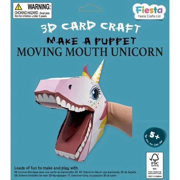 Fiesta Crafts Kreativní sada 3D loutka Jednorožec