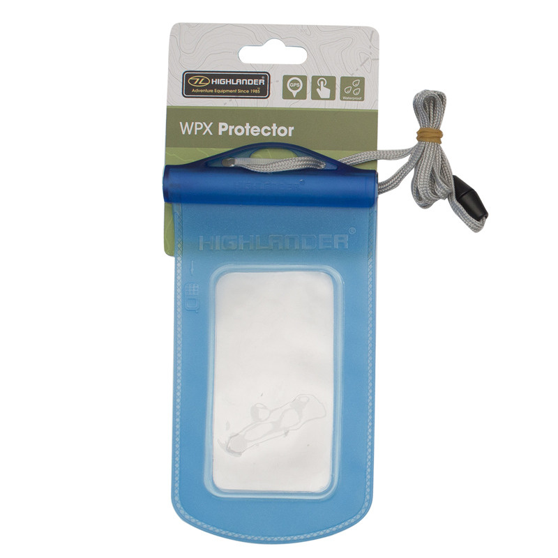Nepromokavé pouzdro na krk HIGHLANDER WPX Protector modré