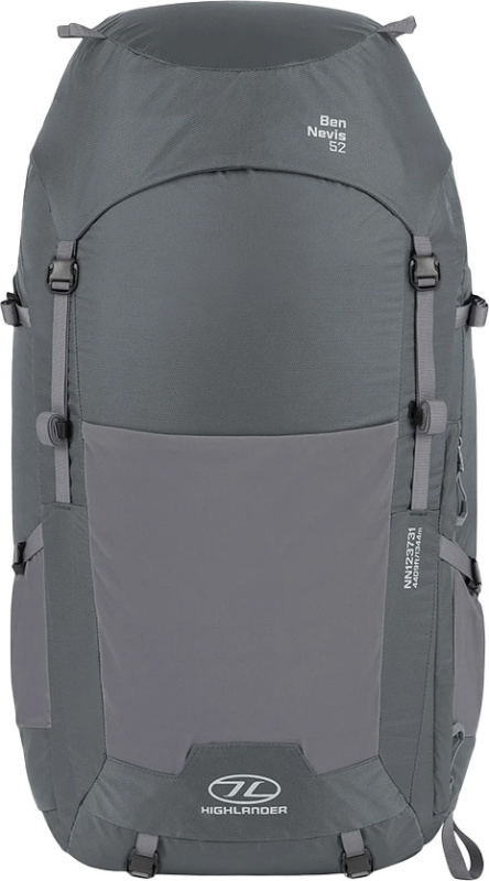 Turistický batoh HIGHLANDER BEN NEVIS 52L dámský - šedá