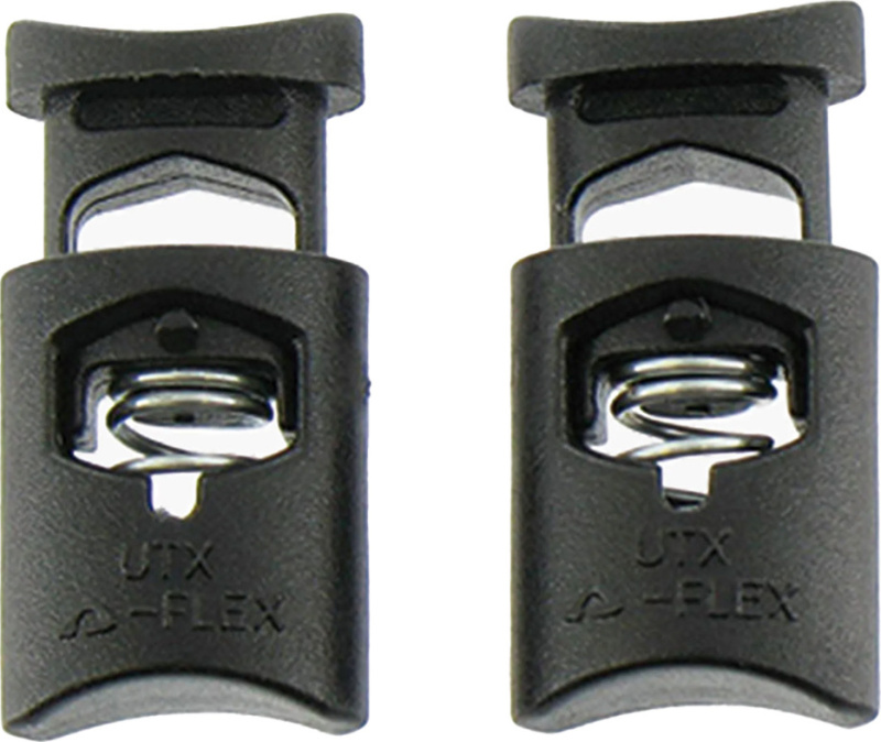 Brzdička na šňůrku HIGHLANDER Euro Cord Lock - 2 ks černá