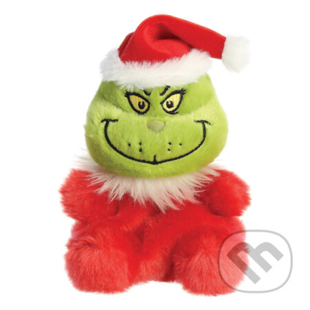 Plyšový Santa Grinch - Palm Pal - 13 cm