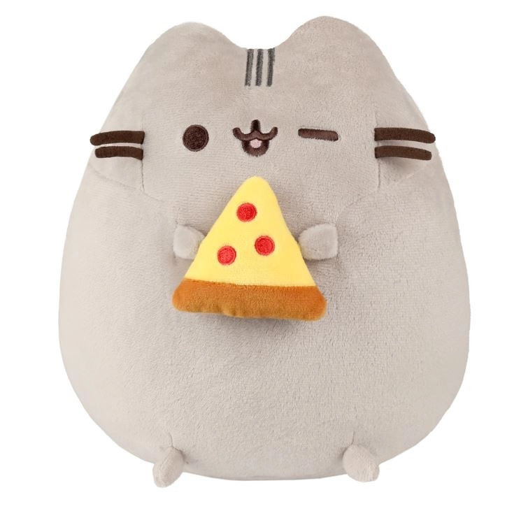 PUSHEEN s PIZZOU pizza v tlapkách SUPER SOFT 23 cm