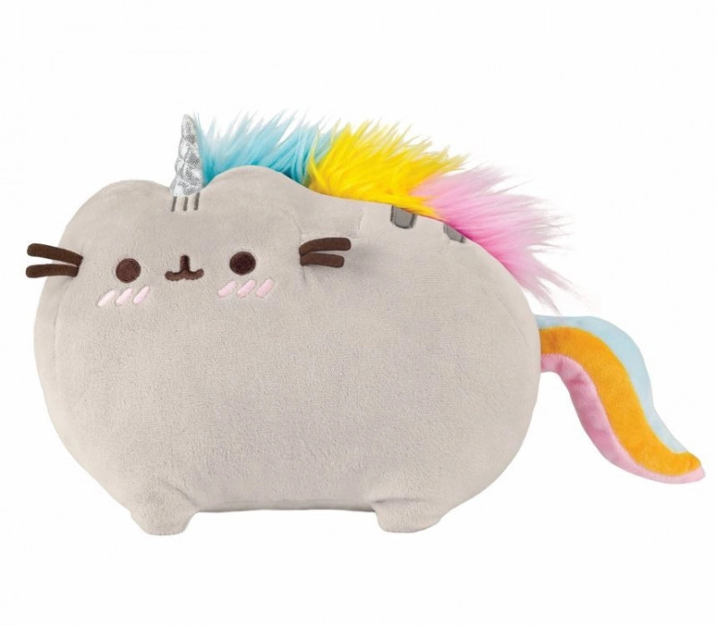Pusheenicorn Červenající se maskot 24 cm