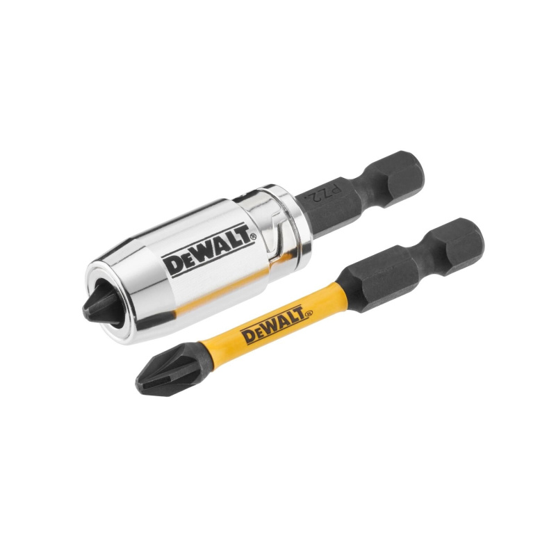 DeWalt Sada bitů Extreme FLEXTORQ PZ2 x 50 mm (2 ks) + magnetický držák