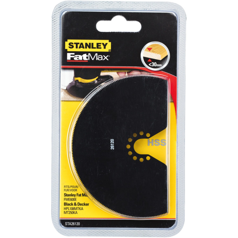 Stanley FatMax HSS segmentový pilový list STA26120, průměr 100 mm