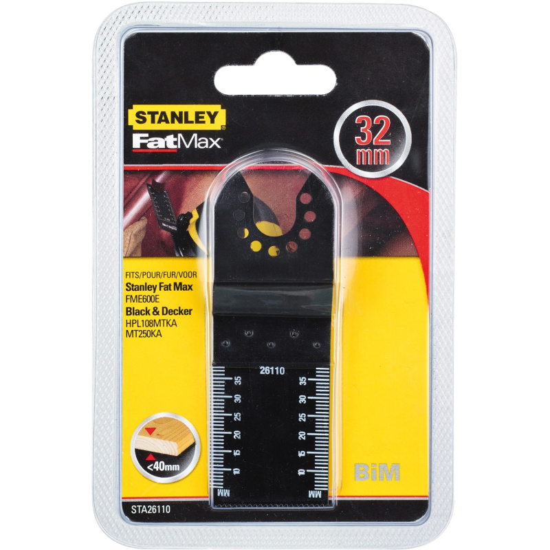 Stanley FatMax Univerzální pilový list bimetal STA26110, 32 mm x 40 mm