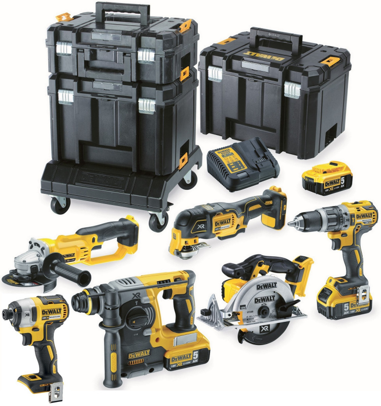 Sada AKU nářadí DeWALT DCK654P3T