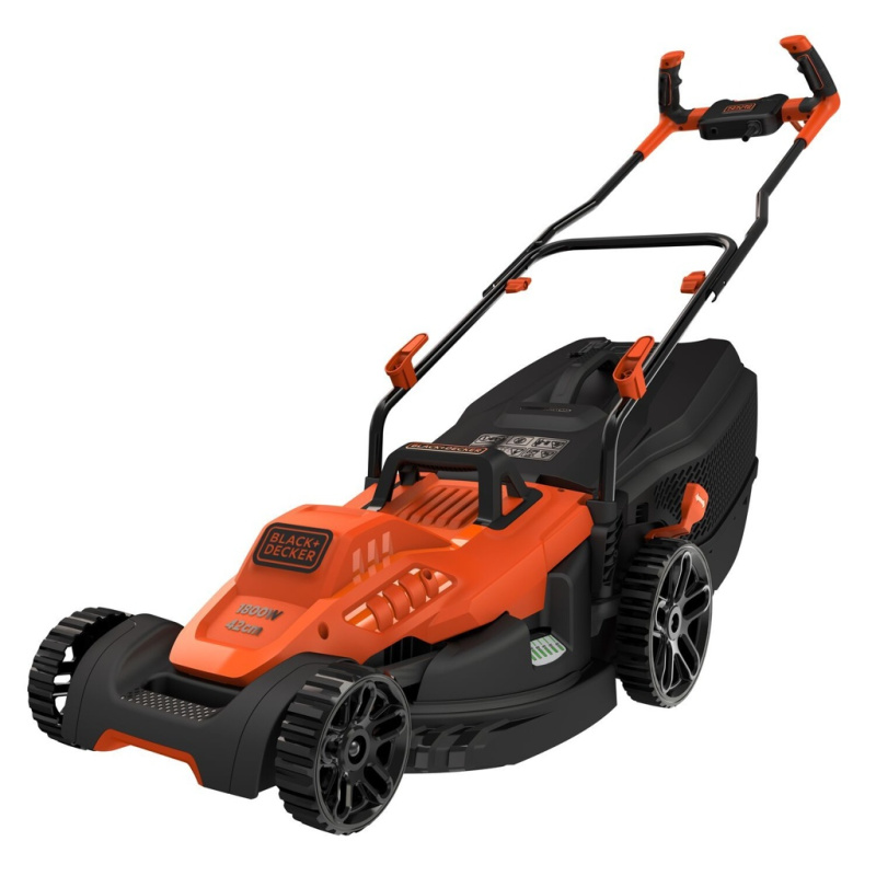 Black+Decker Elektrická sekačka na trávu BEMW481BH-QS