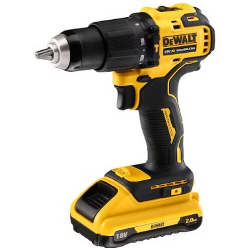 Šroubovák vrtací s příklepem AKU DeWALT DCD709D2T