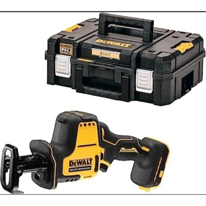 DeWALT 18V XR Aku bezuhlíková mečová pila DCS369NT-XJ Solo + kufr