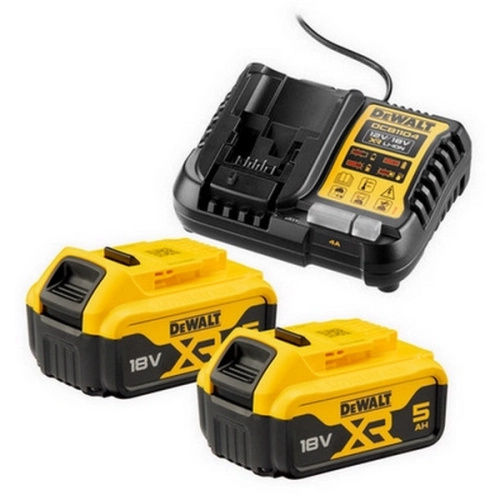 Akumulátory + nabíječka DeWALT DCB1104P2