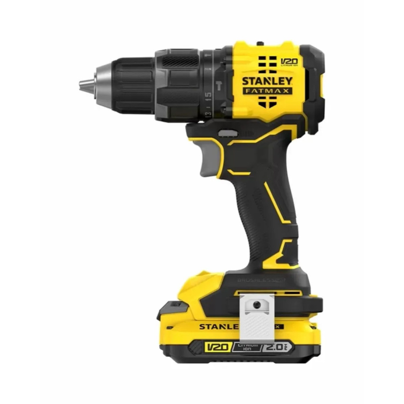 STANLEY FATMAX V20 Aku příklep. vrtačka SFMCD716D2T-QW, 18V, 2x2.0 Ah + nabíj.