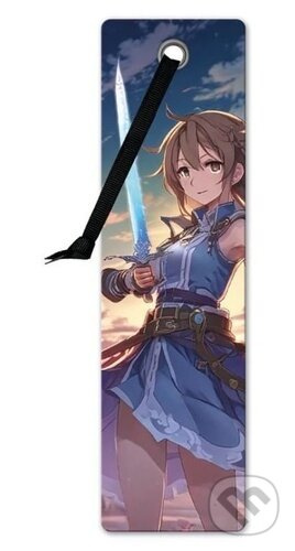 Manga záložka Dívka bojovnice