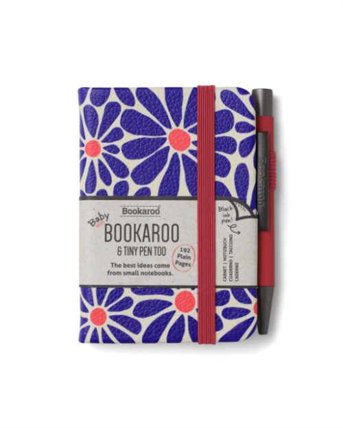 THAT COMPANY CALLED IF Bookaroo - A7 Baby Notebook & Pen - Pink & Purple - Daisy