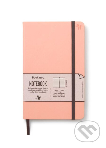 Bookaroo Zápisník A5 - růžový světle