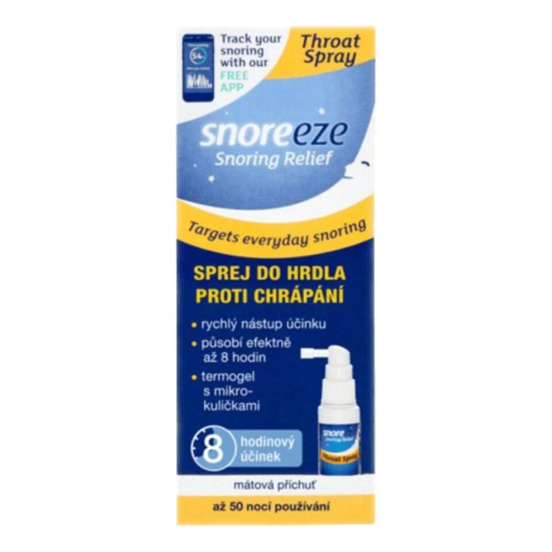 SNOREEZE Sprej do hrdla proti chrápání 23,5 ml