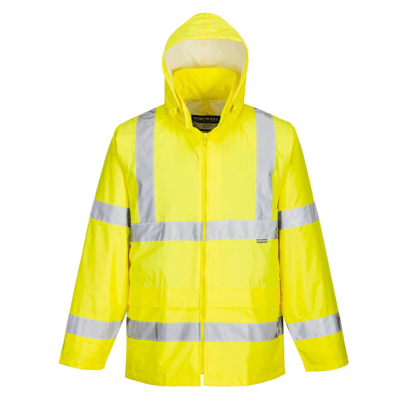 Bunda proti dešti H440 - reflexní, žlutá, vel. 5XL