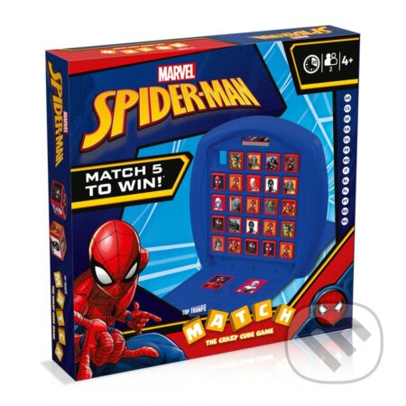 Match Spiderman - hra z kategorie Karty, pexeso