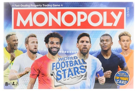 Monopoly: světové fotbalové hvězdy (anglická verze)