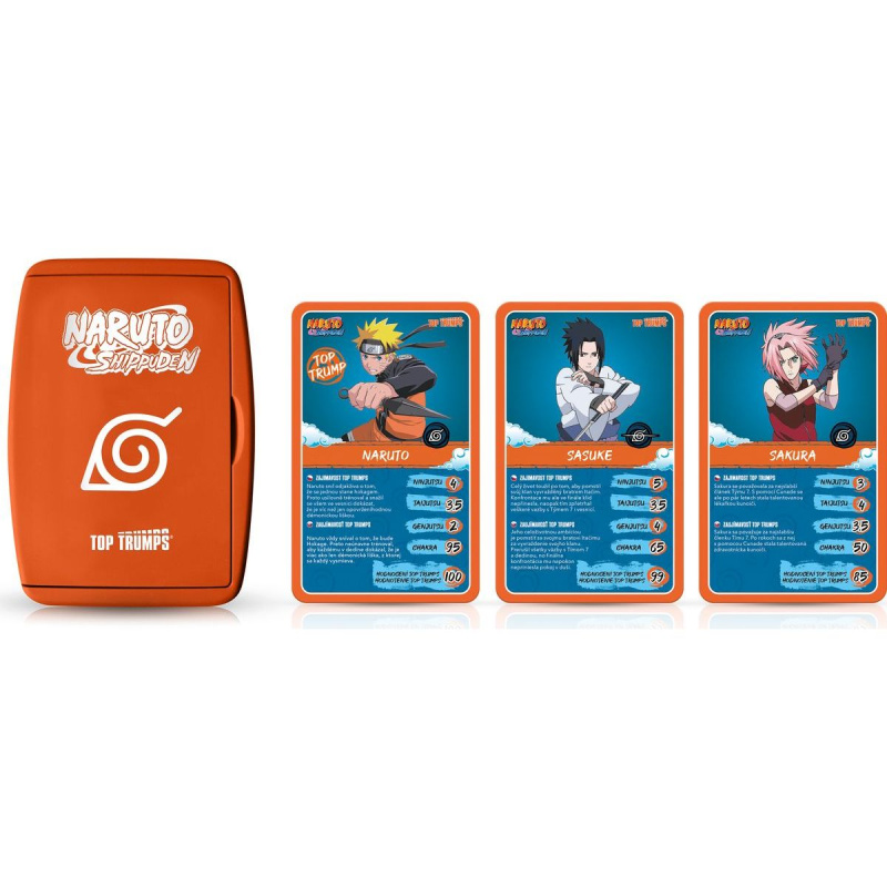 Karetní hra Top Trumps Naruto