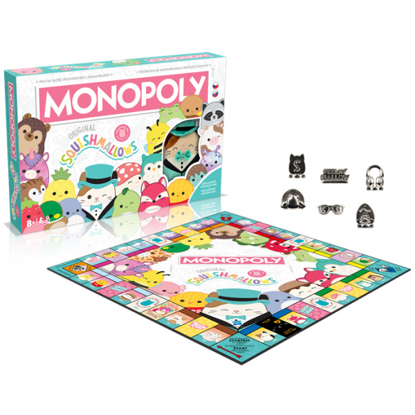 Společenská hra Monopoly Squishmallows
