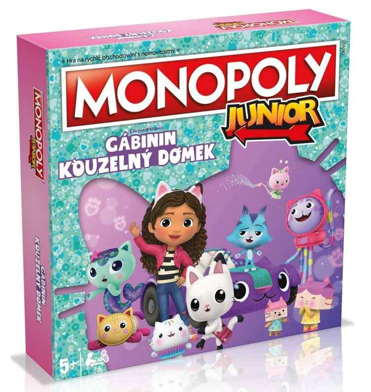 Monopoly Junior Gábinin kouzelný domek CZ