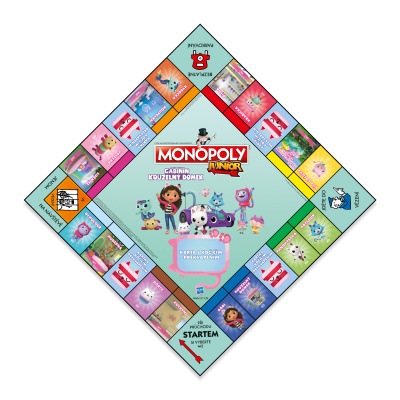 Monopoly Junior Gábinin kouzelný domek CZ