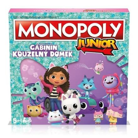 Monopoly Junior Gábinin kouzelný domek CZ
