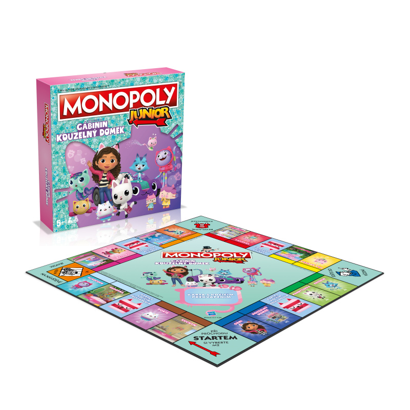 Monopoly Junior Gábinin kouzelný domek CZ