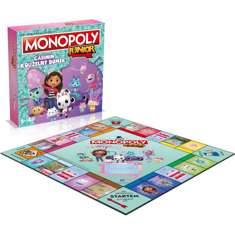 Monopoly Junior Gábinin kouzelný domek CZ