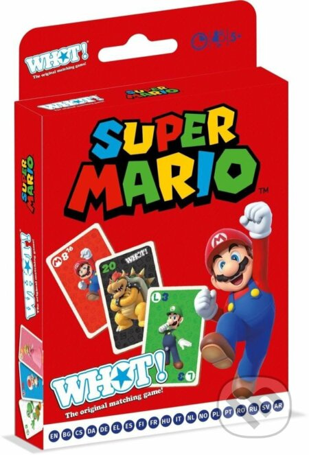 WHOT Super Mario CZ - hra z kategorie Karty, pexeso
